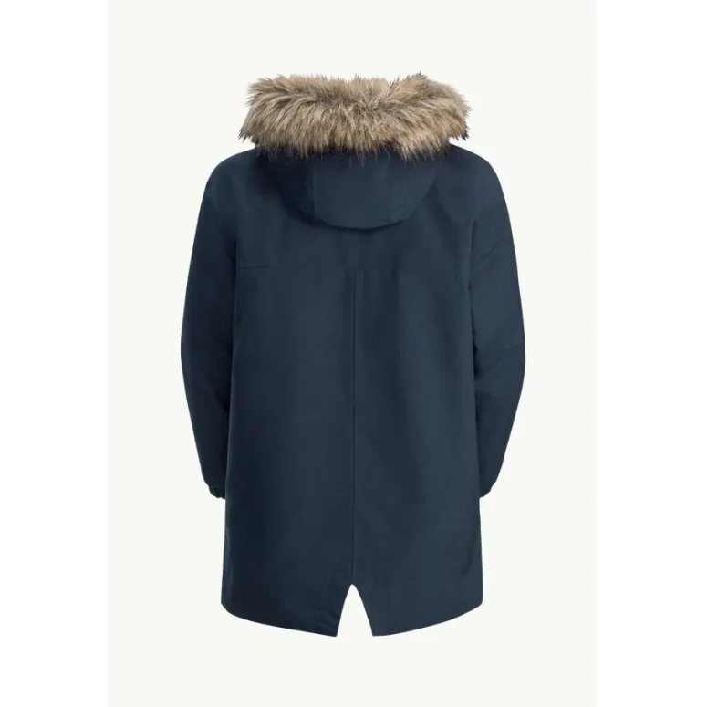 Kurtka Dziecięca 3w1 Jack Wolfskin Cosy Bear Z Kapturem Granatowa r. 128