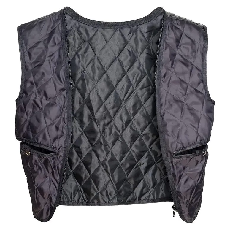 Kurtka Motocyklowa Damska Urban Leather Ur-178 Skórzana Granatowa r. L/42