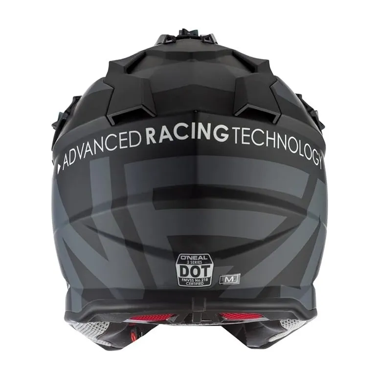 Kask Motocyklowy O'neal 2 SRS Slick Cross Enduro ABS DOT Czarny r. S 56 cm