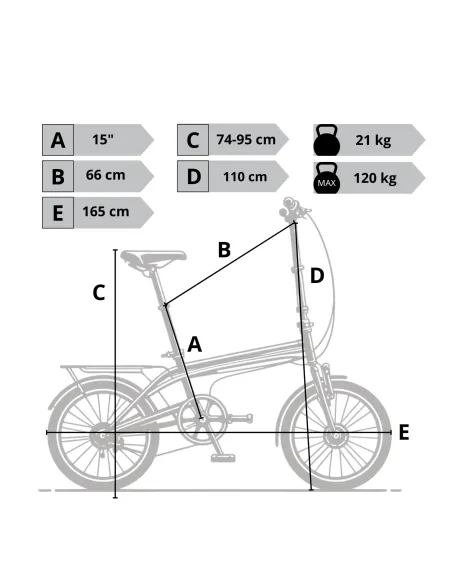 Elektryczny Rower Miejski 20 Aluminium Wspomaganie Nexus 3 Bagażnik Składak