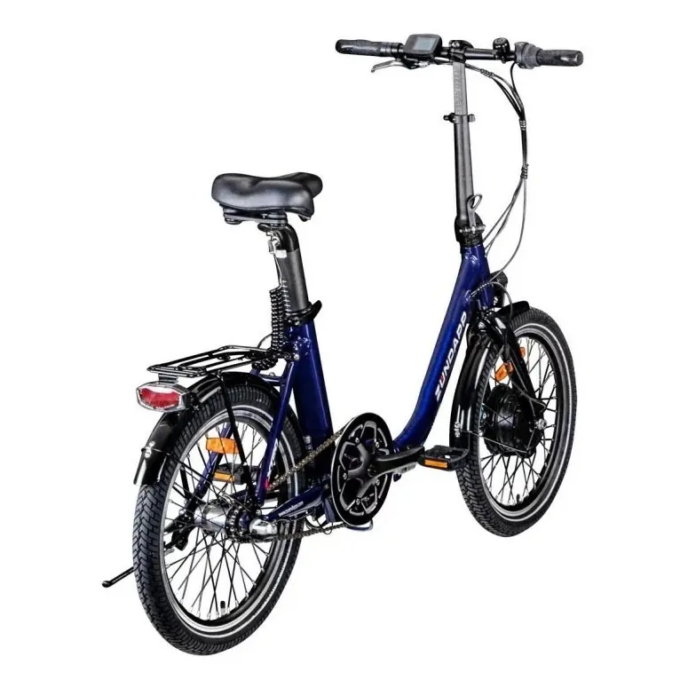 Elektryczny Rower Miejski 20 Aluminium Wspomaganie Nexus 3 Bagażnik Składak