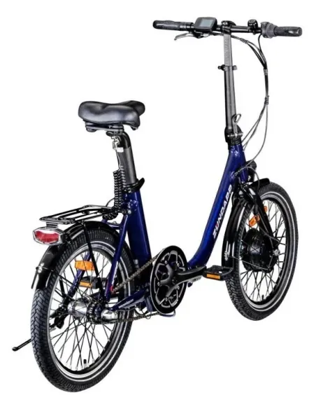 Elektryczny Rower Miejski 20 Aluminium Wspomaganie Nexus 3 Bagażnik Składak