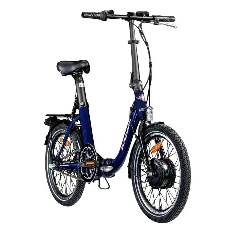 Elektryczny Rower Miejski 20 Aluminium Wspomaganie Nexus 3 Bagażnik Składak