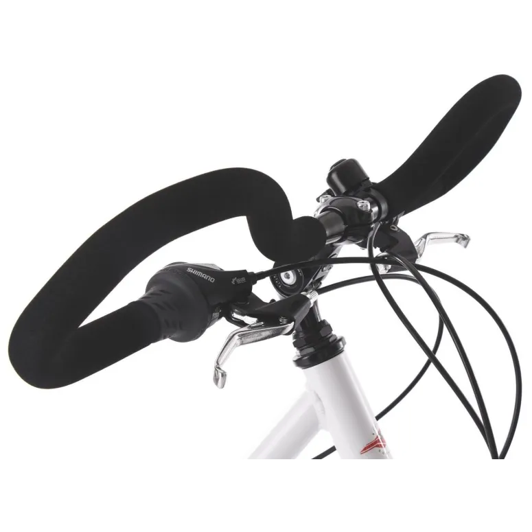 Rower Trekkingowy Damski 28 ALU 21 bieg Bagażnik Kierownica Motylek V-Brake