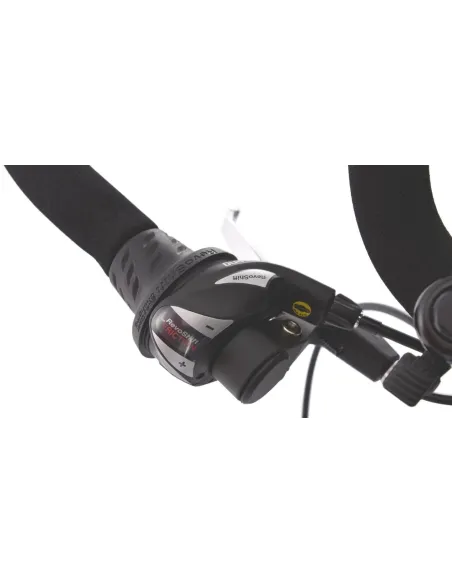 Rower Trekkingowy Damski 28 ALU 21 bieg Bagażnik Kierownica Motylek V-Brake