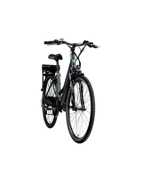 Elektryczny Rower Trekkingowy 28 Bagażnik Turystyczny Damski Wspomaganie