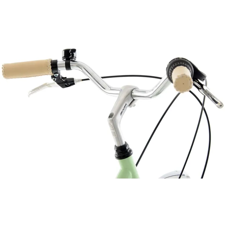 Rower Miejski Damski 28 Holenderka z Akcesoriami Rama Stalowa 6 Biegów