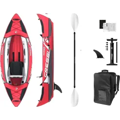 Kajak Nadmuchiwany Cressi NAMAKA 8'2'' 1-osobowy Wiosło Pompka Sporty Wodne