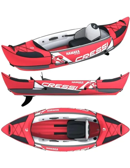 Kajak Nadmuchiwany Cressi NAMAKA 8'2'' 1-osobowy Wiosło Pompka Sporty Wodne