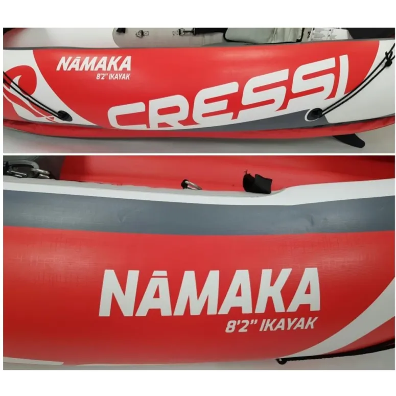 Kajak Nadmuchiwany Cressi NAMAKA 8'2'' 1-osobowy Wiosło Pompka Sporty Wodne