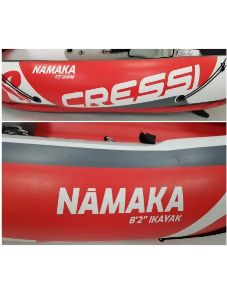 Kajak Nadmuchiwany Cressi NAMAKA 8'2'' 1-osobowy Wiosło Pompka Sporty Wodne