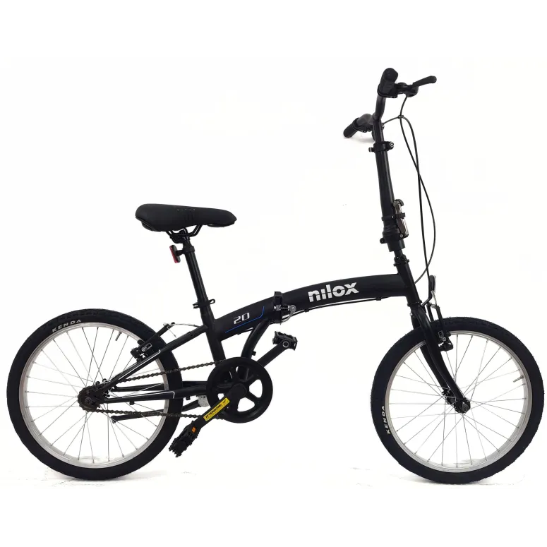 Rower Miejski Składany 20 V-brake Unisex Składak Stalowy Uniwersalny Stopka