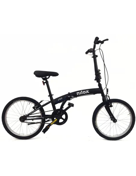 Rower Miejski Składany 20 V-brake Unisex Składak Stalowy Uniwersalny Stopka