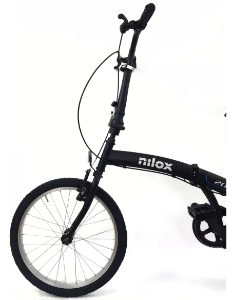 Rower Miejski Składany 20 V-brake Unisex Składak Stalowy Uniwersalny Stopka