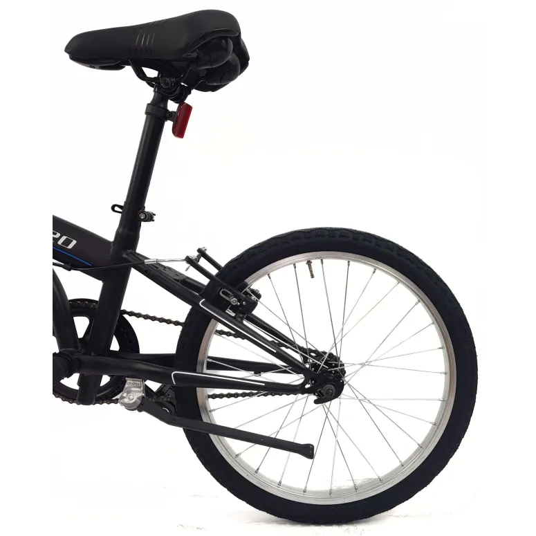 Rower Miejski Składany 20 V-brake Unisex Składak Stalowy Uniwersalny Stopka