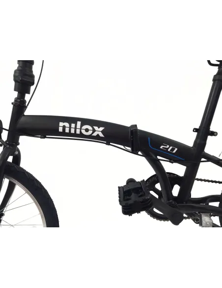 Rower Miejski Składany 20 V-brake Unisex Składak Stalowy Uniwersalny Stopka