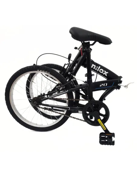 Rower Miejski Składany 20 V-brake Unisex Składak Stalowy Uniwersalny Stopka