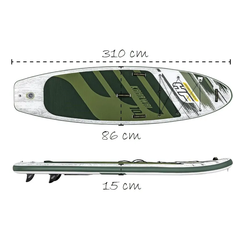 Deska Nadmuchiwana Bestway Kahawai SUP Antypoślizgowa Hydro-Force Wiosło