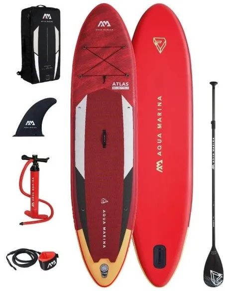Deska SUP Nadmuchiwana Aqua Marina Atlas 180 kg Wyporność 390l Drop Stitch