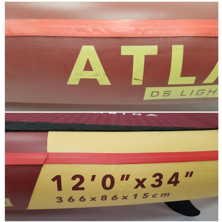 Deska SUP Nadmuchiwana Aqua Marina Atlas 180 kg Wyporność 390l Drop Stitch