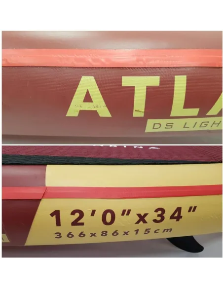 Deska SUP Nadmuchiwana Aqua Marina Atlas 180 kg Wyporność 390l Drop Stitch