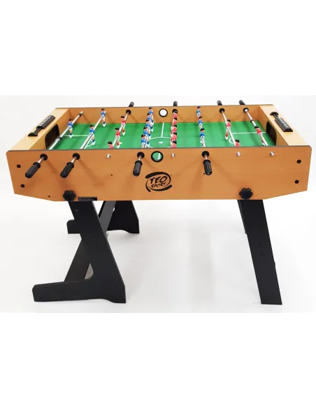 Piłkarzyki Stołowe Składane Kompaktowe Teorema 158x85x45cm Drewno Tworzywo