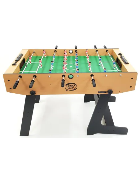 Piłkarzyki Stołowe Składane Kompaktowe Teorema 158x85x45cm Drewno Tworzywo