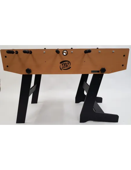 Piłkarzyki Stołowe Składane Kompaktowe Teorema 158x85x45cm Drewno Tworzywo