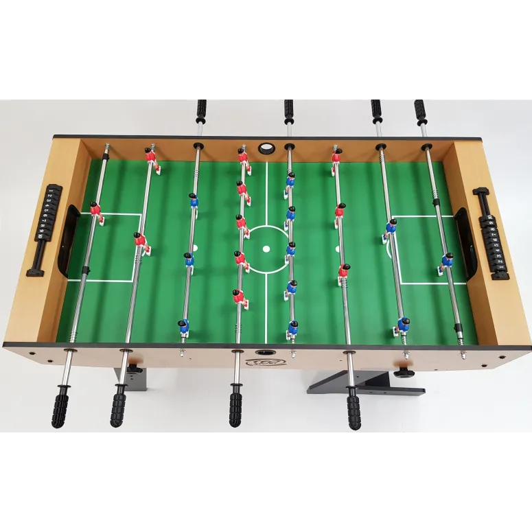 Piłkarzyki Stołowe Składane Kompaktowe Teorema 158x85x45cm Drewno Tworzywo