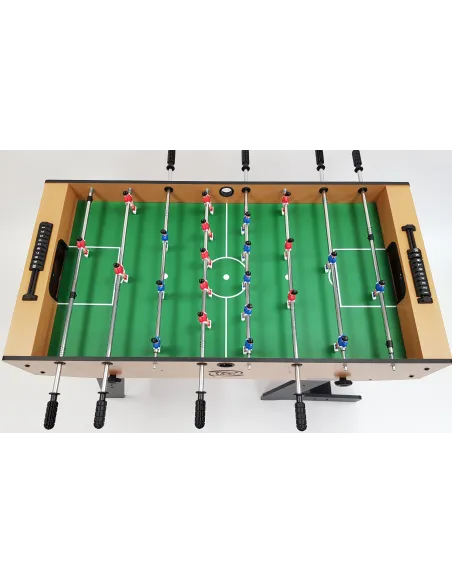 Piłkarzyki Stołowe Składane Kompaktowe Teorema 158x85x45cm Drewno Tworzywo