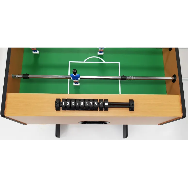 Piłkarzyki Stołowe Składane Kompaktowe Teorema 158x85x45cm Drewno Tworzywo