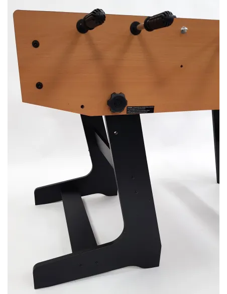 Piłkarzyki Stołowe Składane Kompaktowe Teorema 158x85x45cm Drewno Tworzywo