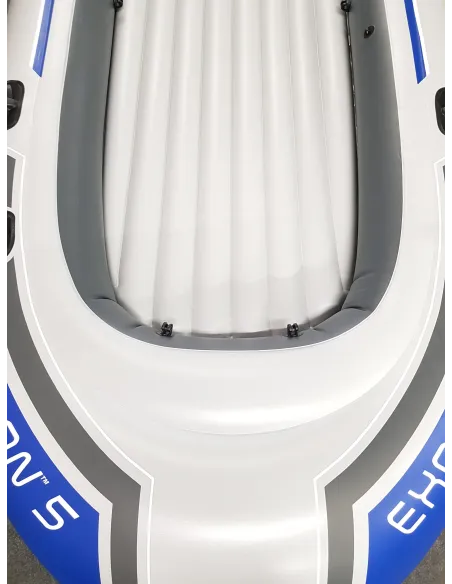 Ponton Intex Excursion 5 Akcesoria Do 600kg Wiosła Pompka Zawory Bostońskie