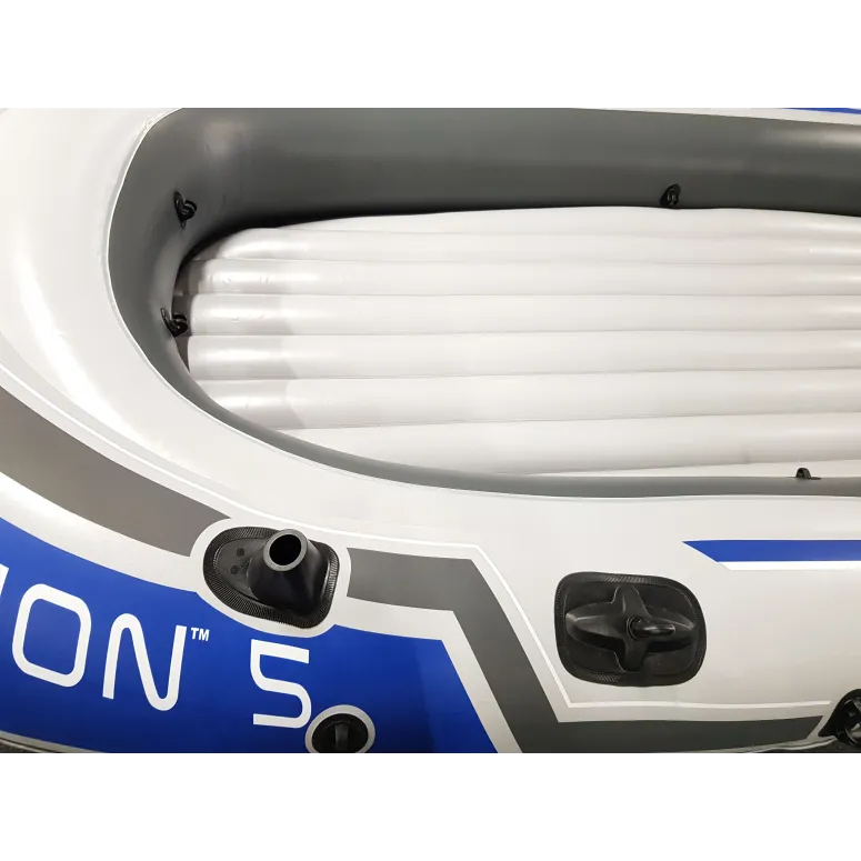 Ponton Intex Excursion 5 Do 600kg Wiosła Pompka Dmuchany Materiał PVC VIB
