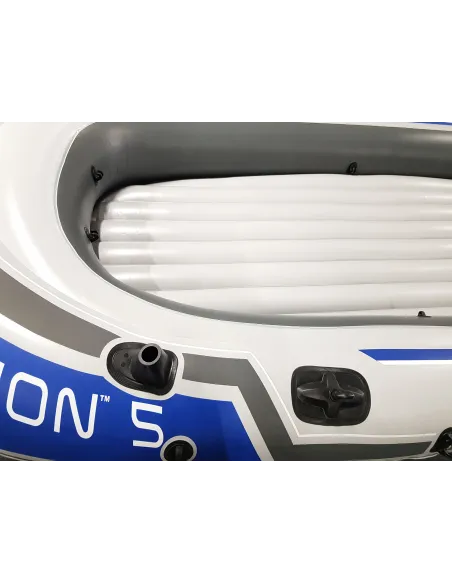 Ponton Intex Excursion 5 Do 600kg Wiosła Pompka Dmuchany Materiał PVC VIB