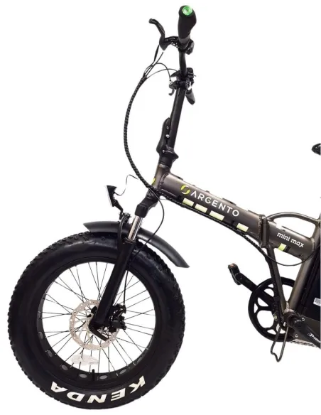 Rower Elektryczny Składany Fatbike 20 ALU 5 tryb Składak Wspomaganie 7 bieg