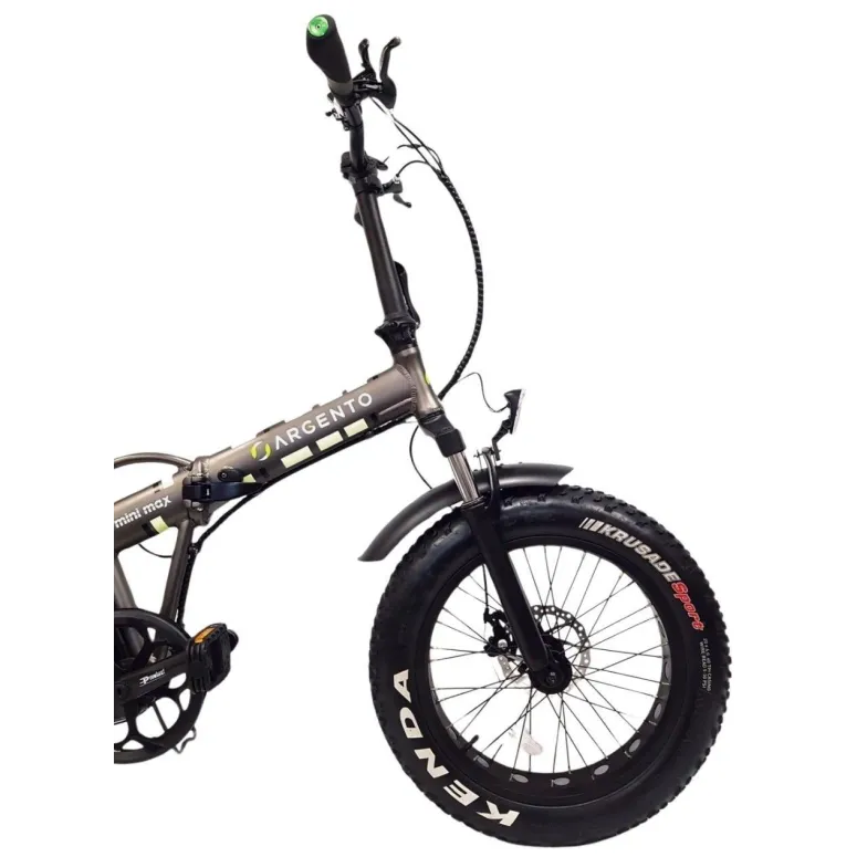 Rower Elektryczny Składany Fatbike 20 ALU 5 tryb Składak Wspomaganie 7 bieg