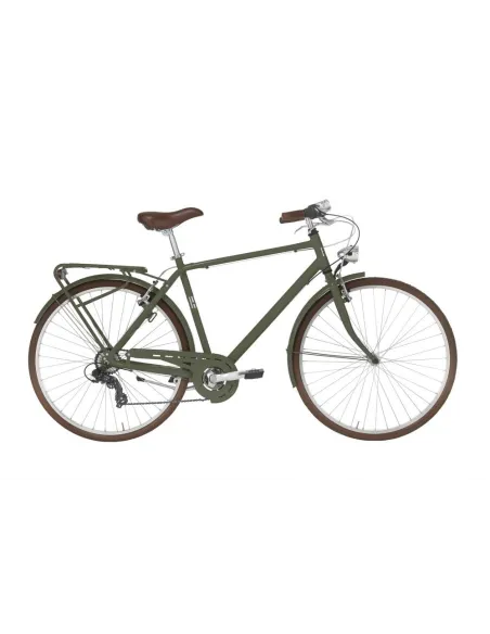 Miejski Rower Męski 28 ALU 7 Biegów Światła Retro