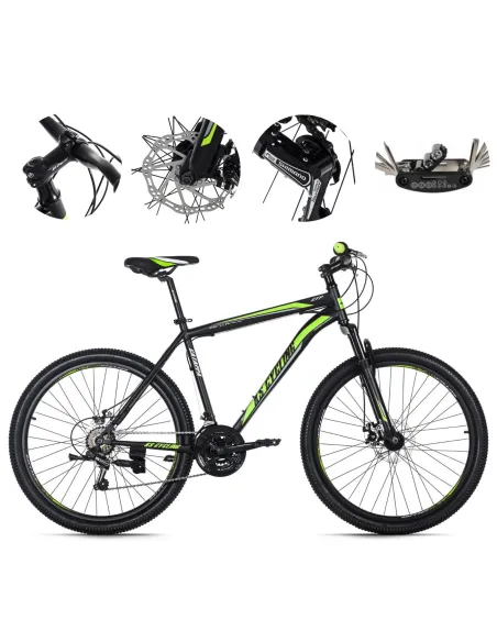 Rower Górski 26 Damski Męski MTB Hamulce Tarczowe Stopka Młodzieżowy Góral