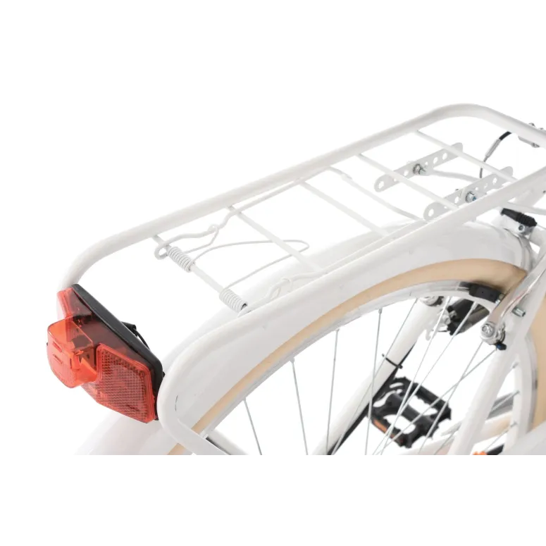 Rower Miejski Damski 28 Damka 6 bieg Oświetlenie