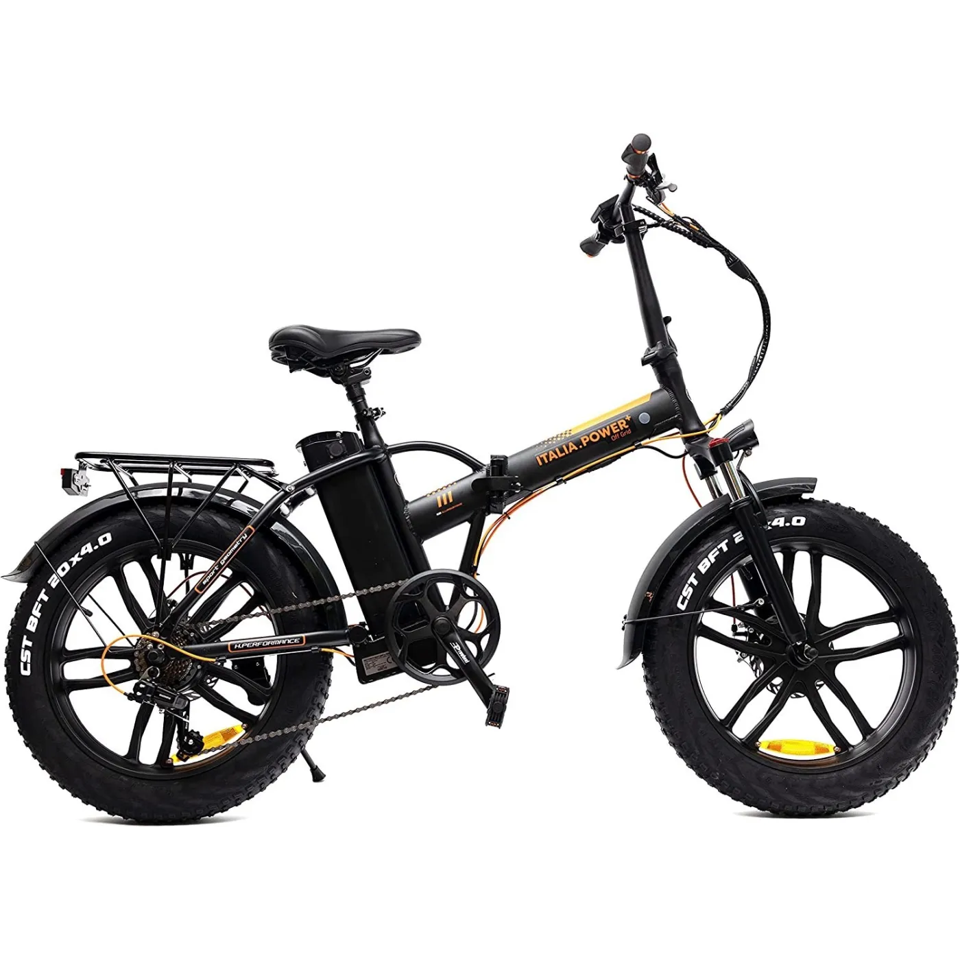 Rower Elektryczny Składany Fatbike 20 Unisex