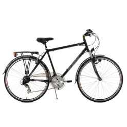 Rower Trekkingowy Męski 28 Bagażnik Stopka 21 bieg