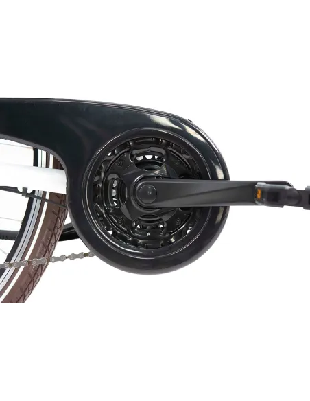Rower Elektryczny Miejski Damski 28 Wspomaganie