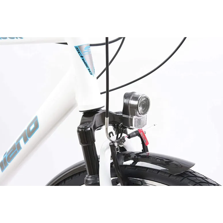 Męski Rower Trekkingowy 28 ALU Oświetlenie 18 bieg