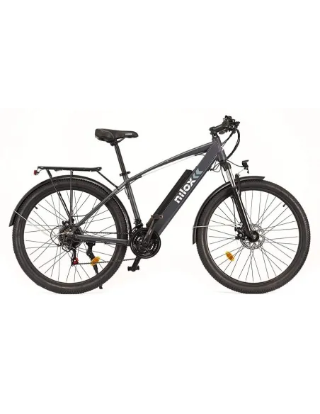 Elektryczny Rower Trekkingowy 27,5 Unisex 5 Trybów ALU Tarcze 21 Biegów