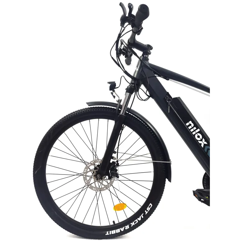 Elektryczny Rower Trekkingowy 27,5 Unisex 5 Trybów ALU Tarcze 21 Biegów