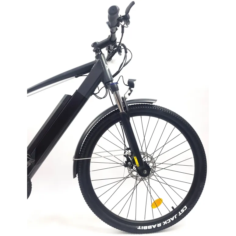 Elektryczny Rower Trekkingowy 27,5 Unisex 5 Trybów ALU Tarcze 21 Biegów