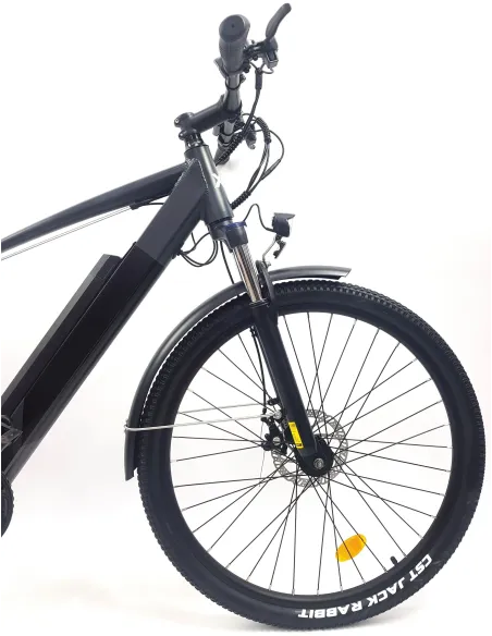 Elektryczny Rower Trekkingowy 27,5 Unisex 5 Trybów ALU Tarcze 21 Biegów