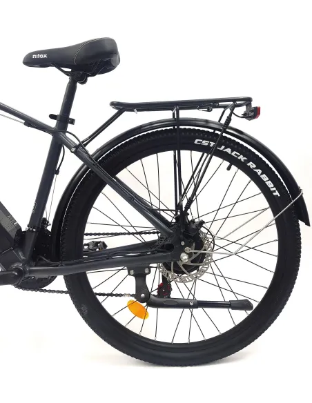 Elektryczny Rower Trekkingowy 27,5 Unisex 5 Trybów ALU Tarcze 21 Biegów