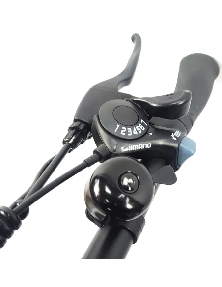 Elektryczny Rower Trekkingowy 27,5 Unisex 5 Trybów ALU Tarcze 21 Biegów